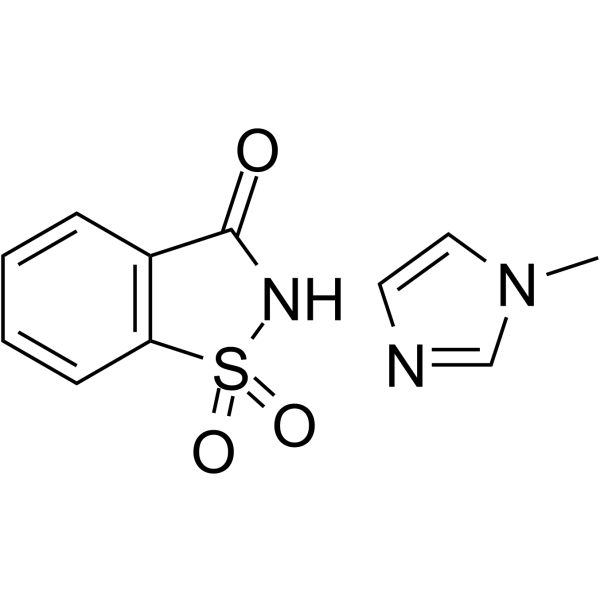 Saccharin 1-methylimidazole 482333-74-4